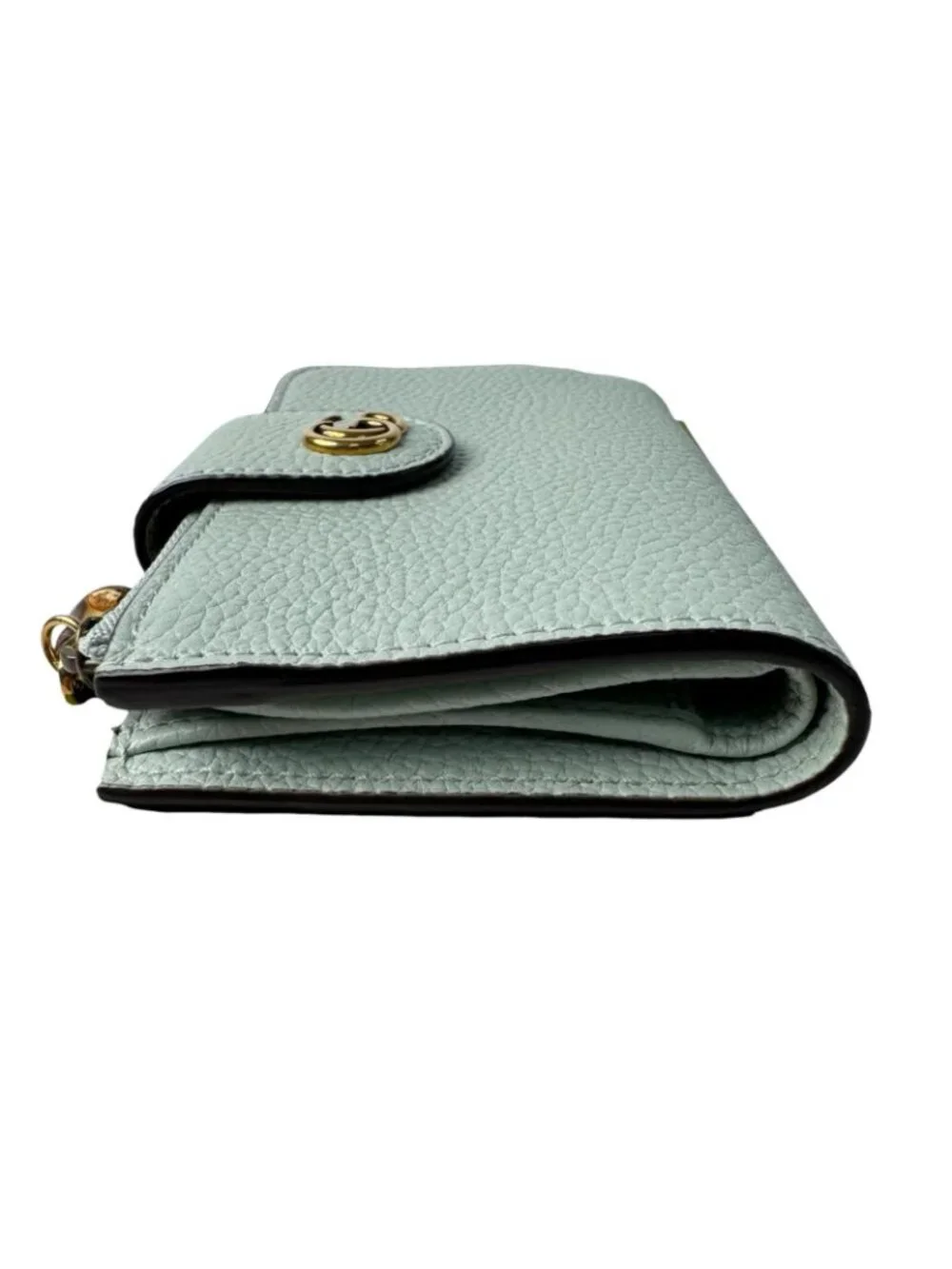 Gucci Double Compact Wallet Bifold with Bamboo - Picture 4 of 10